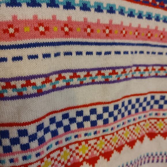 Gap Size Small S Striped Stripes Christmas Winter Sweater Cotton Well Made - Picture 5 of 8